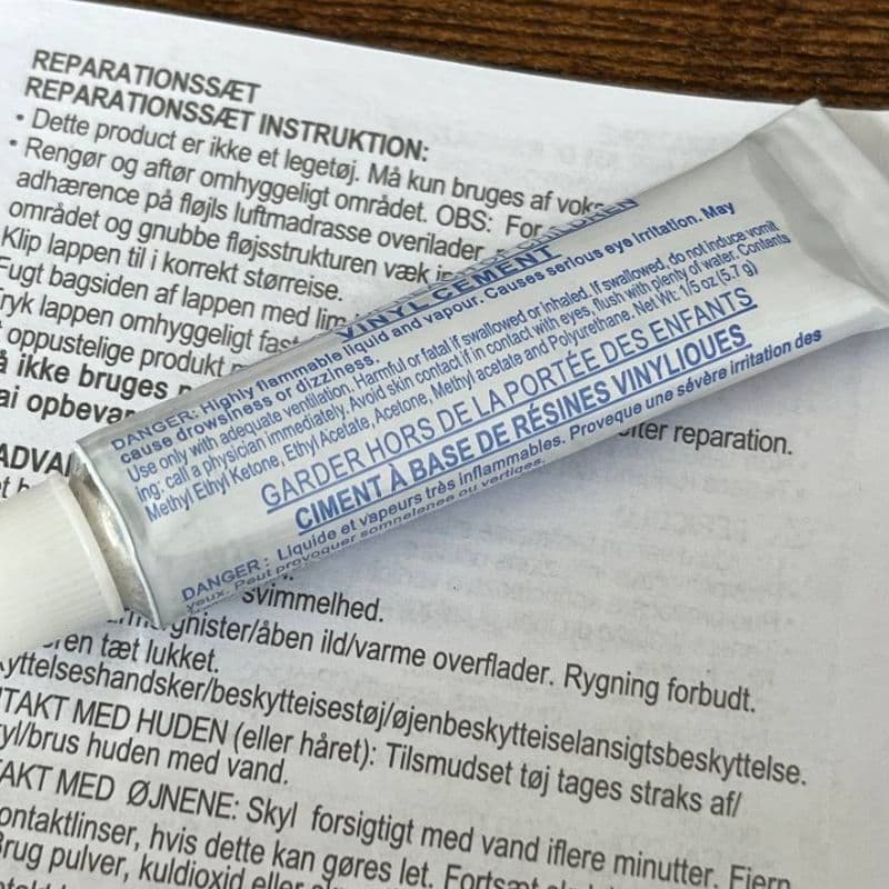 Zestaw naprawczy do materaców basenów 5x